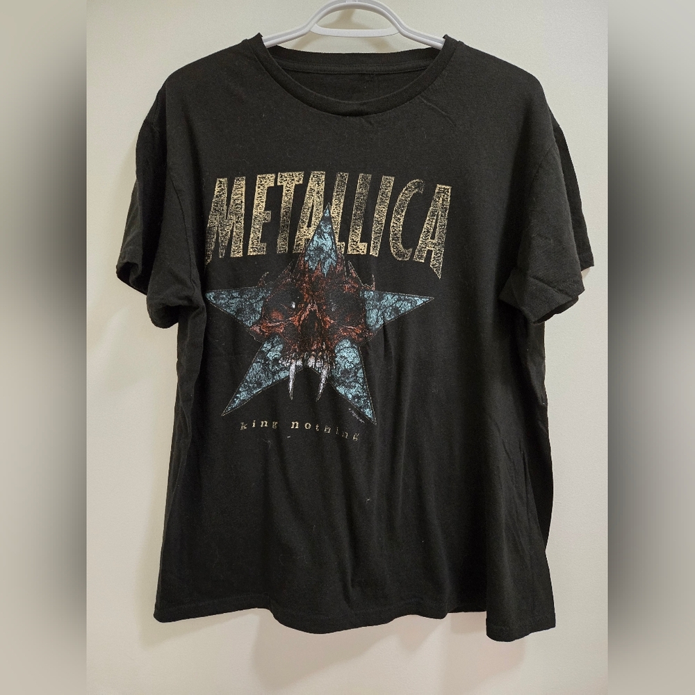 Mens Metallica BAND  TShirt
